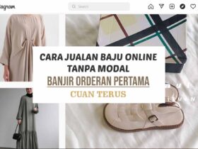 cara jualan baju online tanpa modal