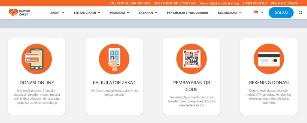Situs Donasi Online Rumah Zakat