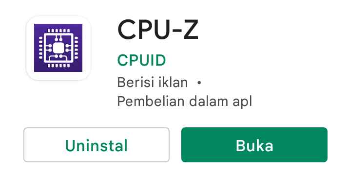 Cara Cek Spesifikasi HP Vivo Dengan Aplikasi CPU-Z