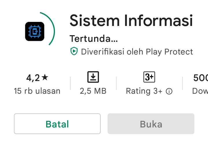 Cara Cek Spesifikasi HP Vivo Dengan Aplikasi Sistem Informasi