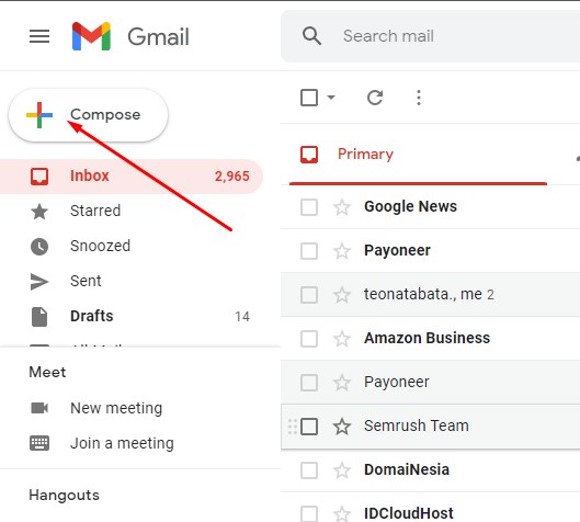 Cara Mengirim File Lewat Gmail Di Laptop Atau PC