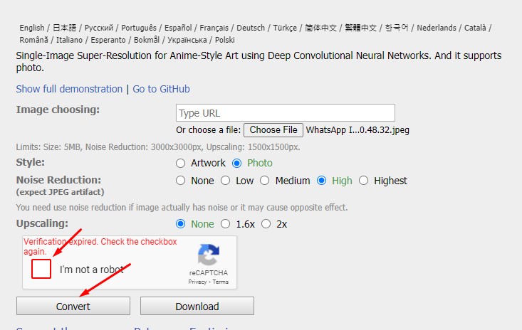 convert gambar hd
