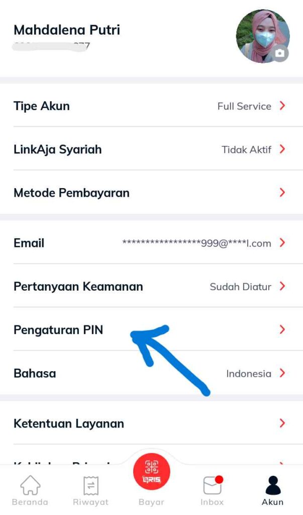 Cara Buat PIN LinkAja yang baru