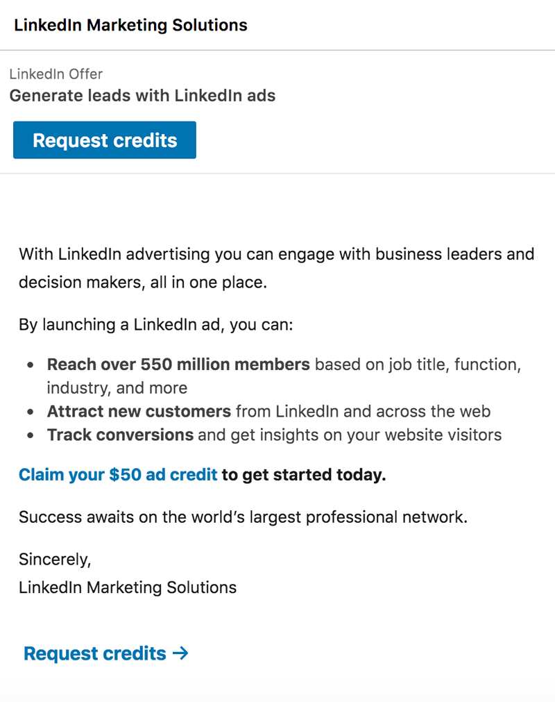 3. Sponsored InMail - Jasa Iklan Linkedin