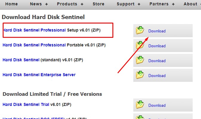 download hardisk sentinel
