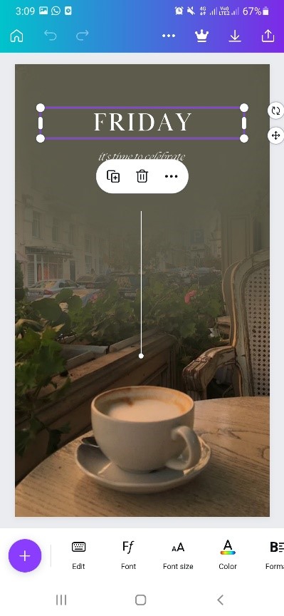 Cara mengedit di canva