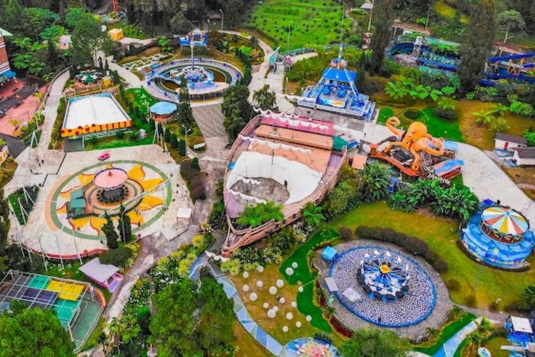 (Foto : Googlemaps/Mikie Funland) Wisata Berastagi Wahana Bermain di Medan Mikie Funland