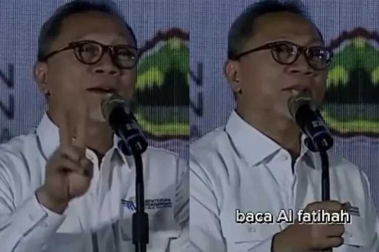 Zulkifli Hasan Viral Usai Keluarkan Lelucon “Al-Fatihah tanpa 'Amin', hingga Tahiyatul Akhir Dua Jari"