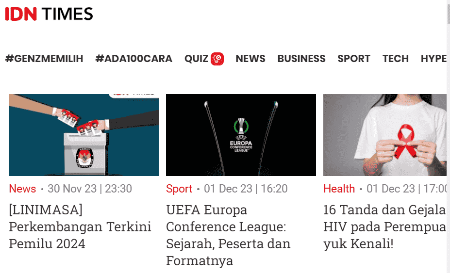 IDN Times - Platform menulis yang dibayar
