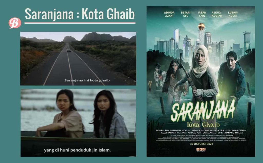 "Saranjana : Kota Ghaib" Rekomendasi film horor terbaru