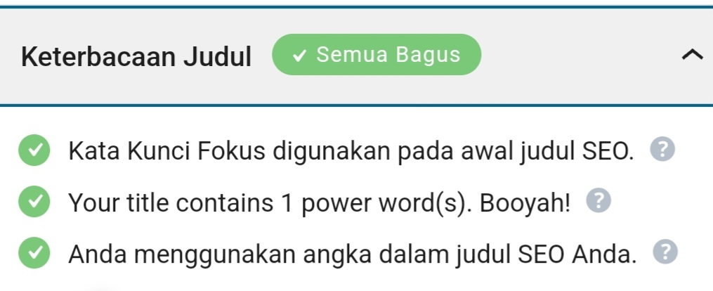Membuat Artikel SEO dari Artikel Biasa. 