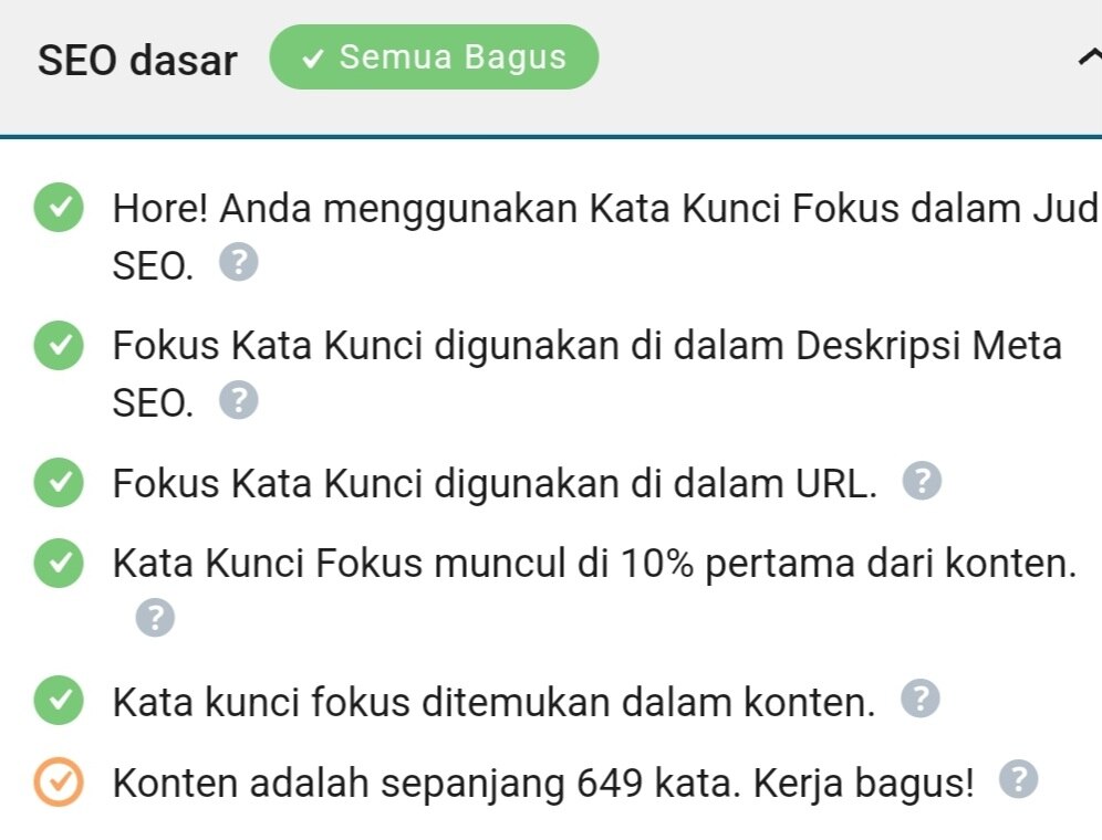 Membuat Artikel SEO dari Artikel Biasa. 
