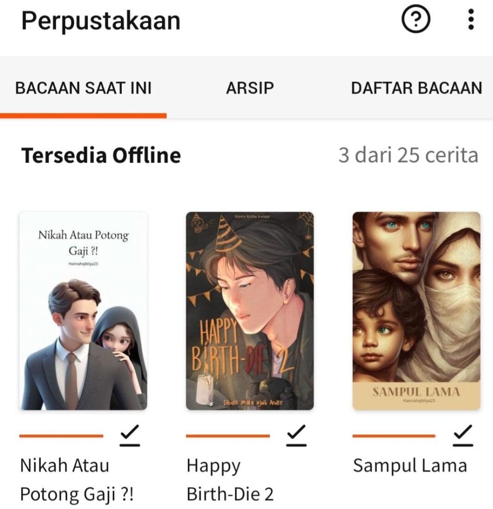 Cara Mendownload Cerita di Wattpad 