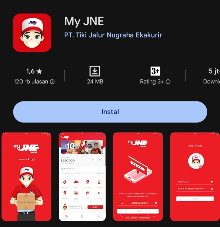perbedaan j&t dan jne 
estimasi waktu pengiriman j&t
Apa bedanya jne dan j&t?
lebih cepat jne atau j&t
jne lebih cepat kirim paket 