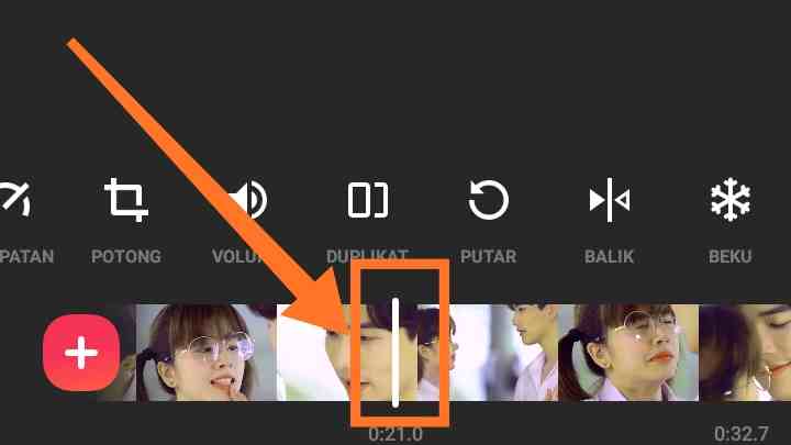 Paskan durasi untuk memulai aplikasi slowmo yang bagus