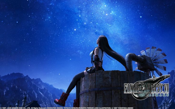 HD wallpaper Final Fantasy VII Remake Tifa Lockhart