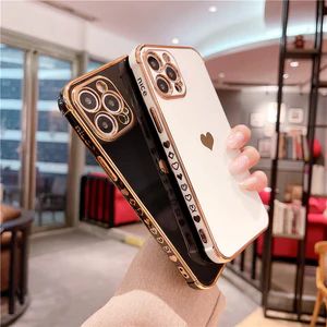 Luxury Love Heart iPhone Case
