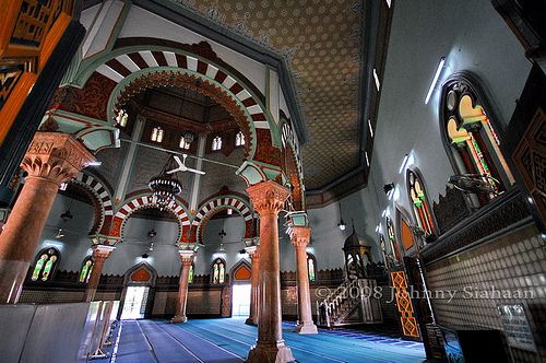 Medan Tempat Sholat Masjid Raya Medan Kemegahan Masjid Raya Medan