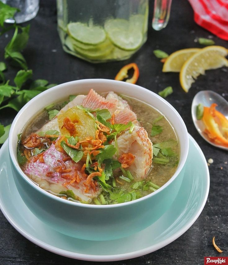 Sup Ikan Kakap Gurih Sedap Berbumbu Praktis Resep ResepKoki