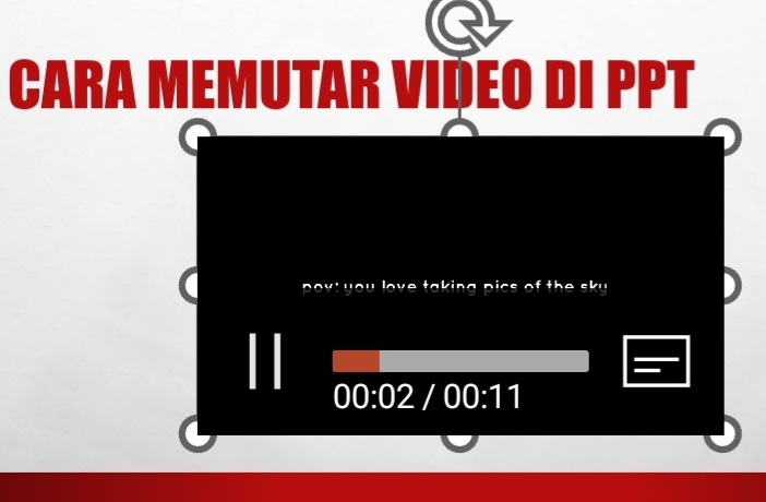 Cara Memutar Video di Powerpoint