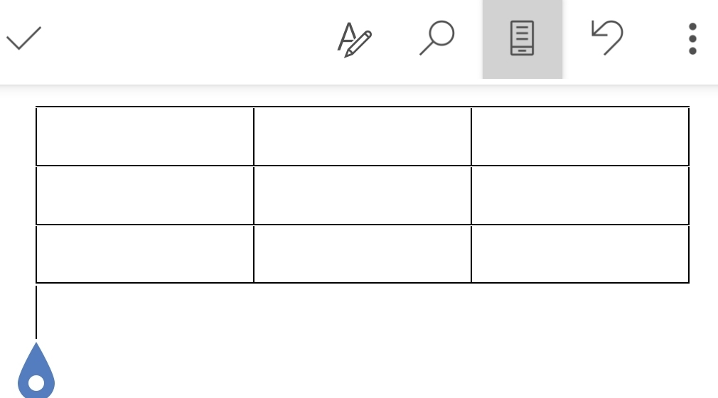 Cara Membuat Tabel Jadwal Penelitian Skripsi dengan Ms Word di Ponsel