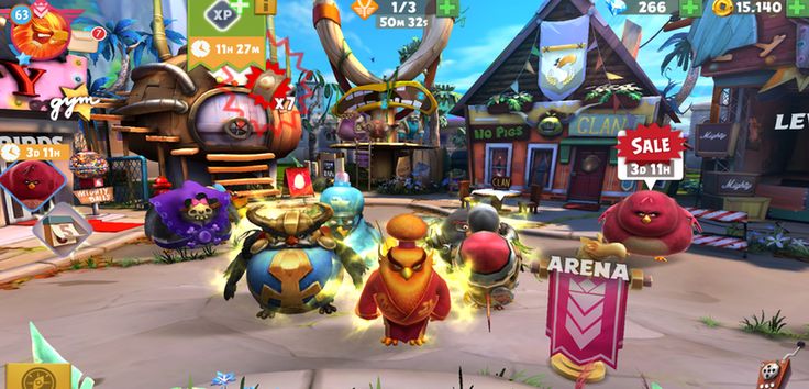 Game Angry Birds - Evolution