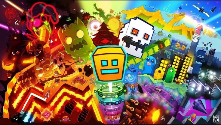 Game premium di play store - Geometry Dash