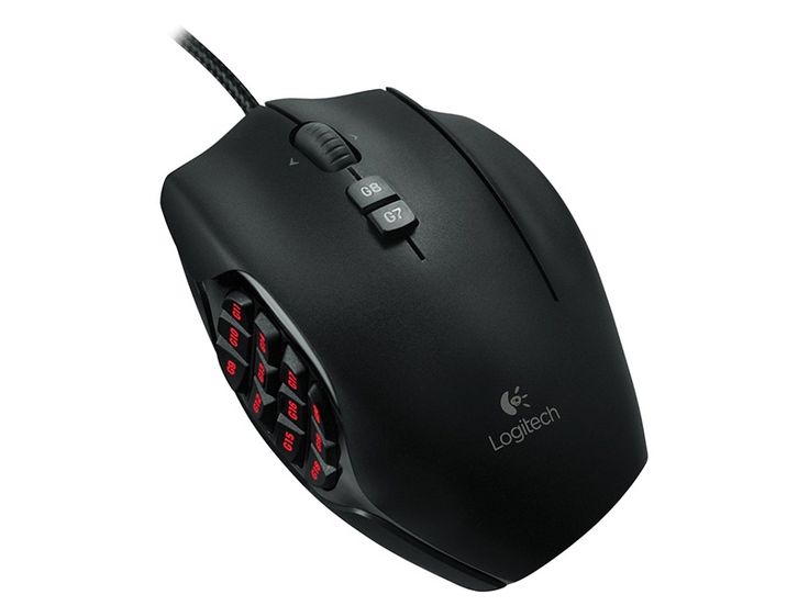 MMO Gaming Mouse Logitech G600 Black Computer Shopping