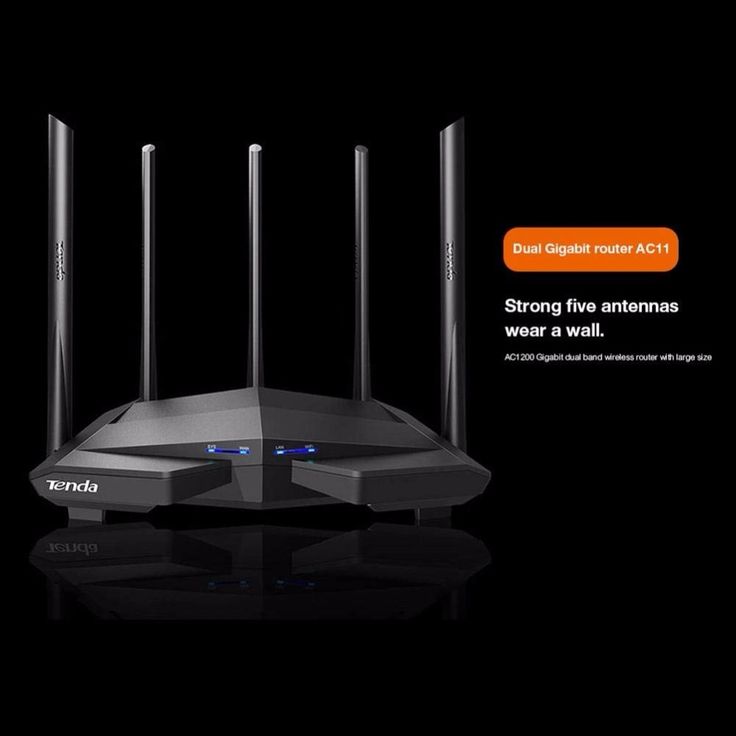 Tenda AC11 Gigabit Router AC1200 inalambrico Wifi extensor de rango repetidor MU MIMO doble b